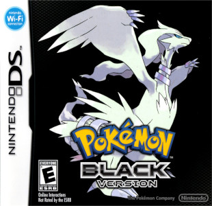 pokemon black 1 clean cover art
